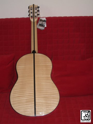 Flamed Maple Classical guitar 03